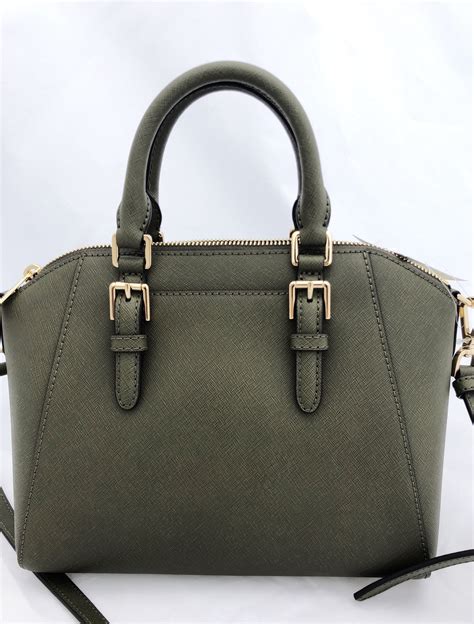 michael kors olive green handbag.